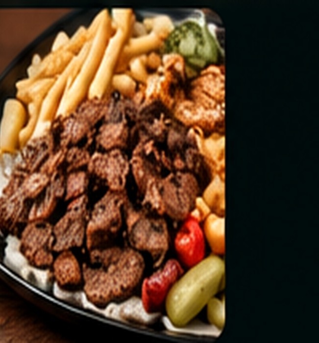 Shawarma Jeddo sharing platter